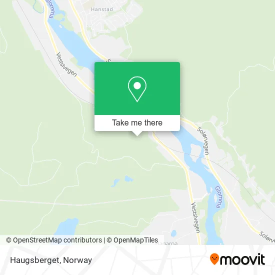 Haugsberget map