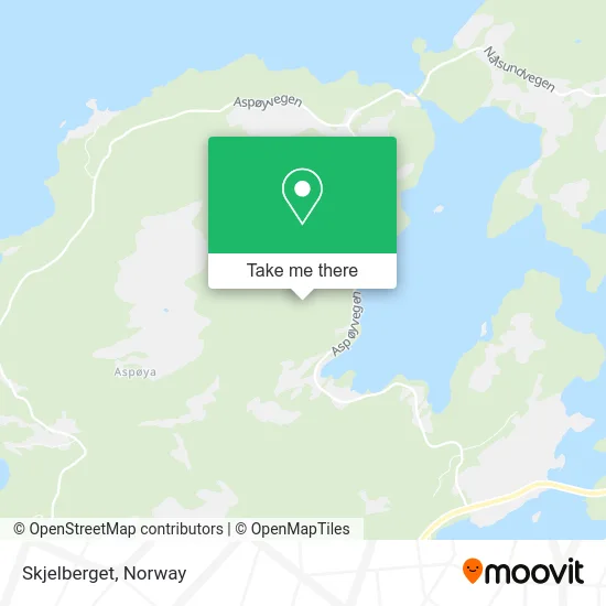 Skjelberget map