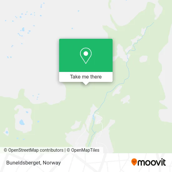 Buneldsberget map