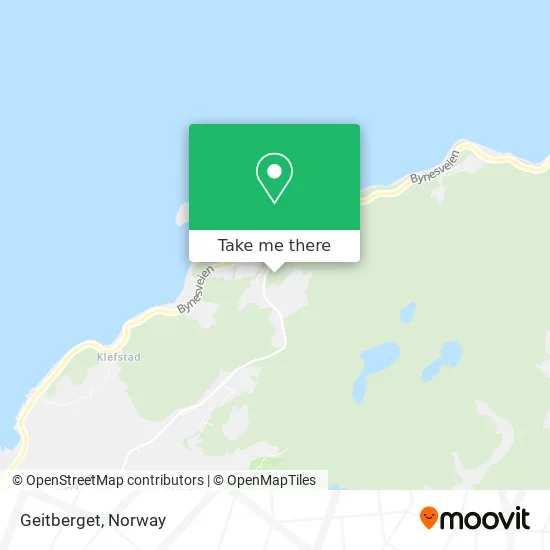 Geitberget map