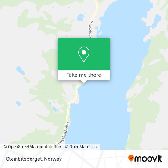 Steinbitsberget map