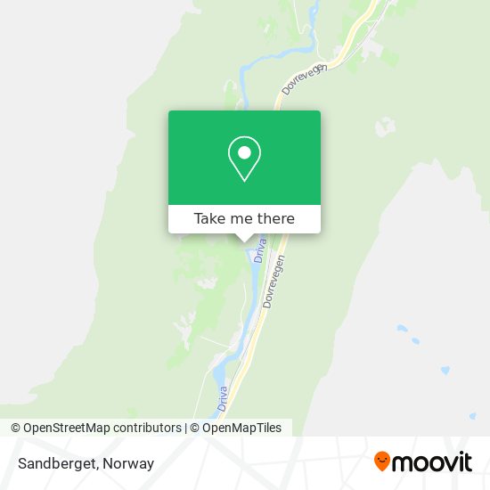 Sandberget map