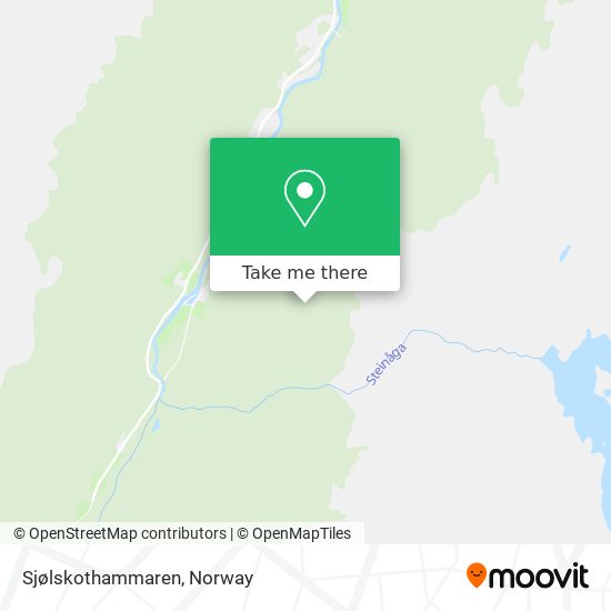 Sjølskothammaren map