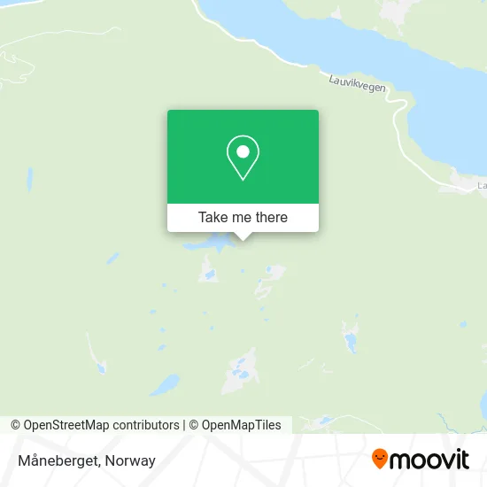 Måneberget map