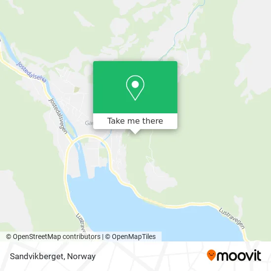 Sandvikberget map