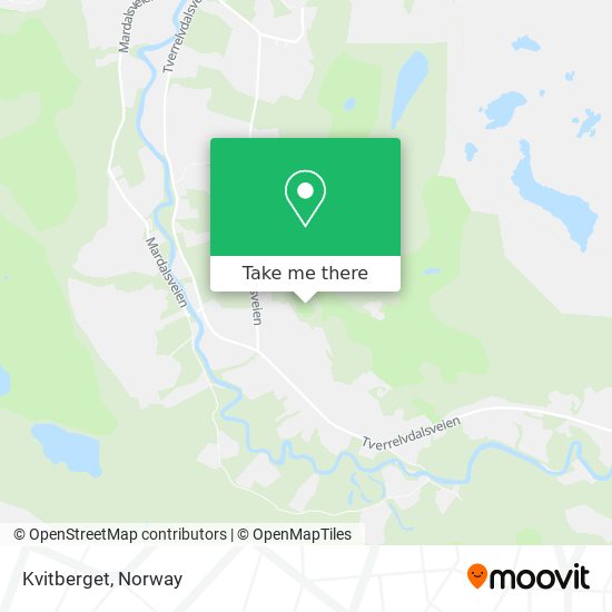 Kvitberget map