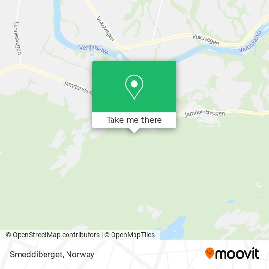 Smeddiberget map