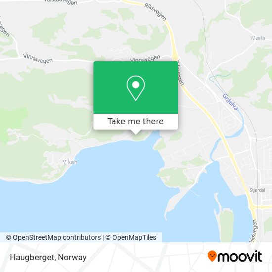 Haugberget map