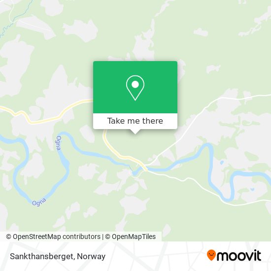 Sankthansberget map