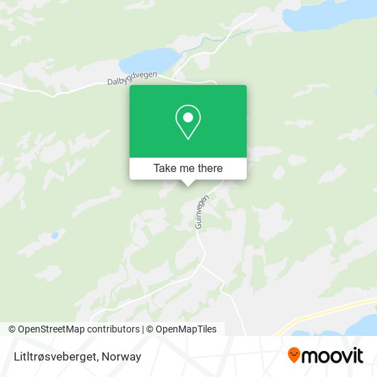 Litltrøsveberget map