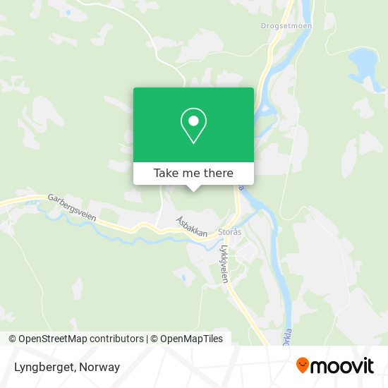 Lyngberget map