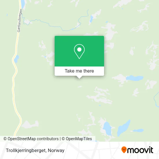 Trollkjerringberget map