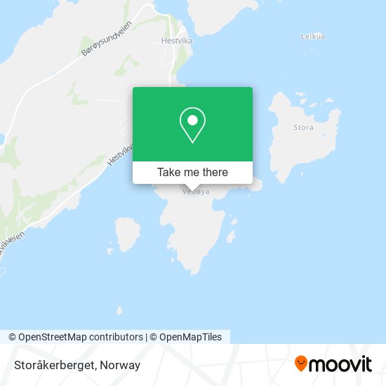 Storåkerberget map