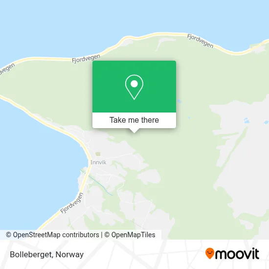 Bolleberget map
