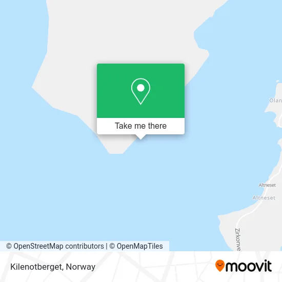 Kilenotberget map