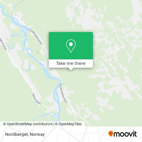 Nordberget map