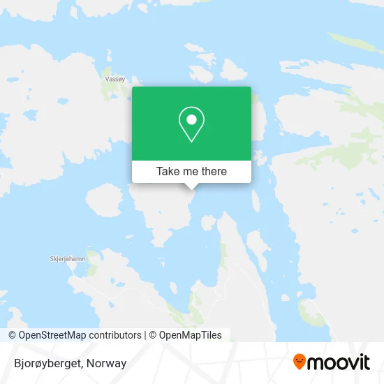 Bjorøyberget map