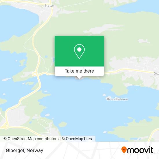 Ølberget map