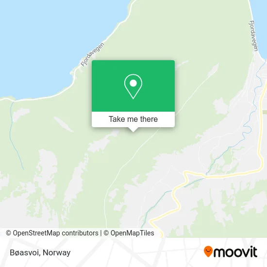 Bøasvoi map
