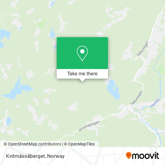 Kvitmåssåberget map