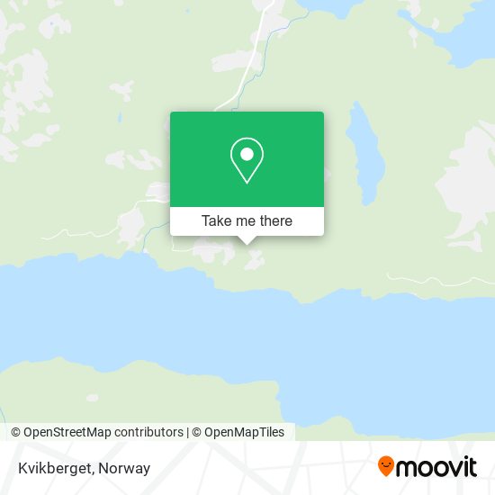 Kvikberget map