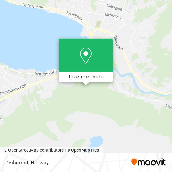 Osberget map