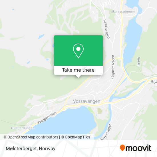 Mølsterberget map