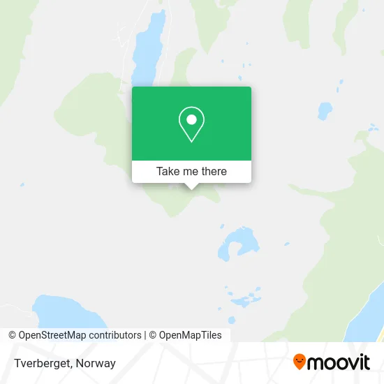 Tverberget map