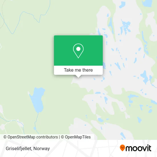 Griselifjellet map