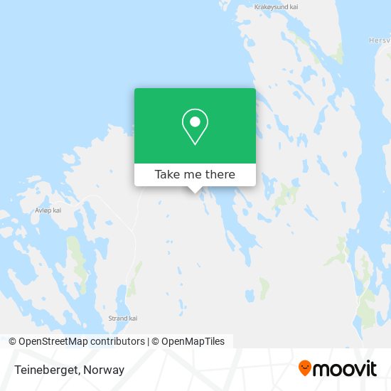 Teineberget map