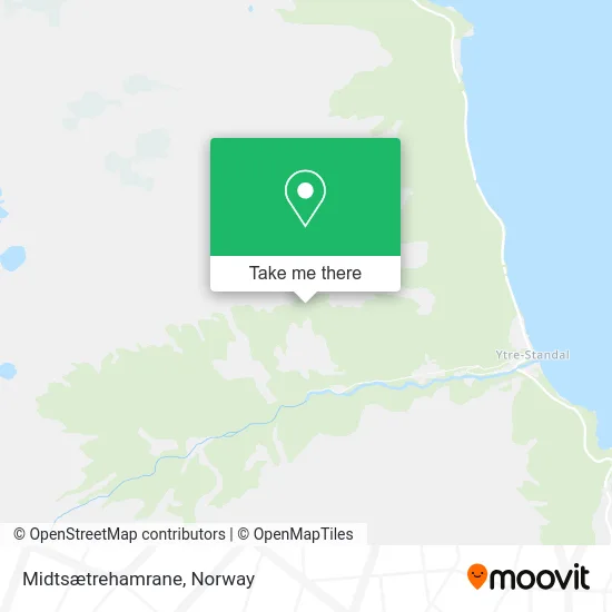 Midtsætrehamrane map