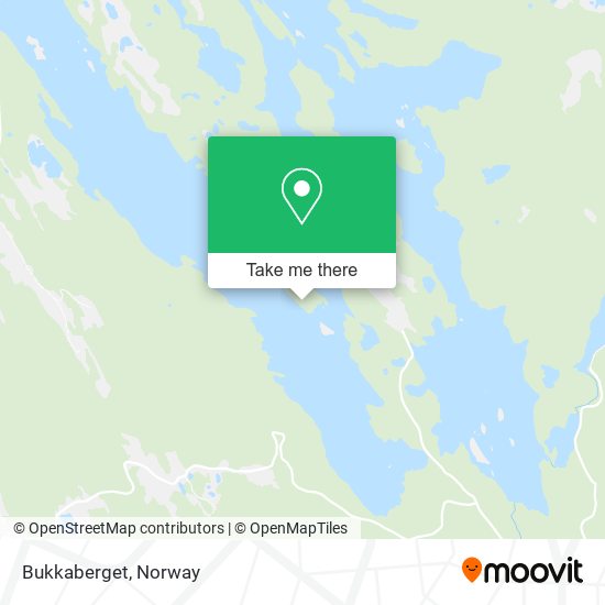 Bukkaberget map