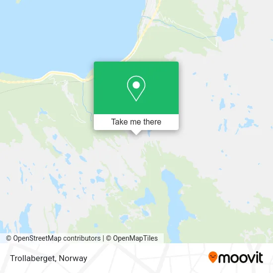 Trollaberget map