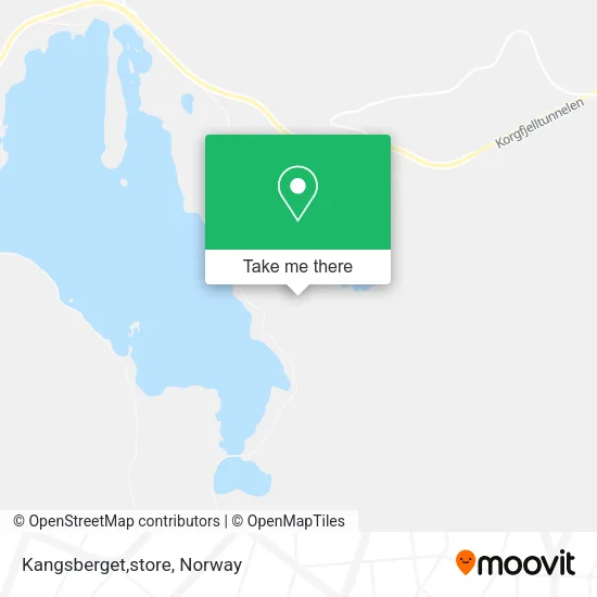Kangsberget,store map
