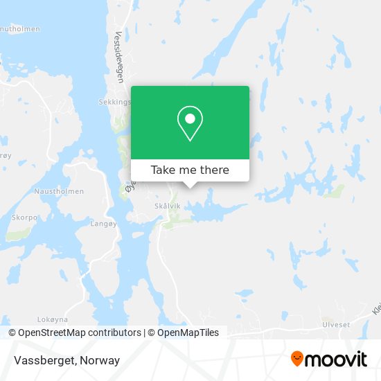 Vassberget map