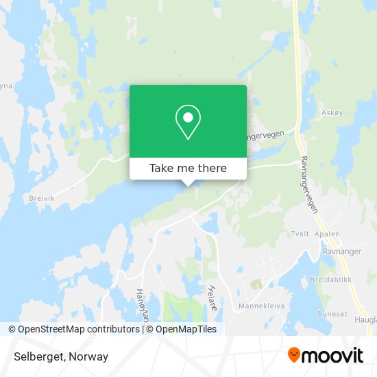 Selberget map