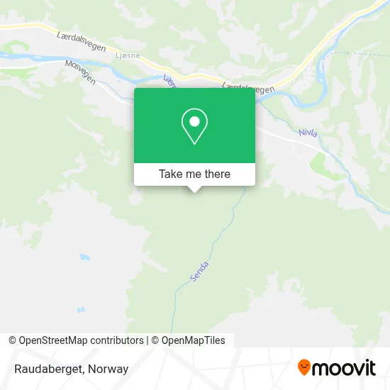 Raudaberget map