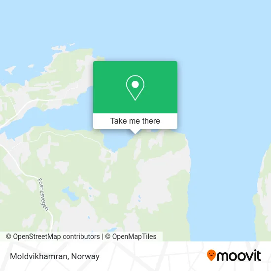 Moldvikhamran map
