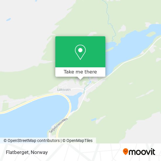 Flatberget map