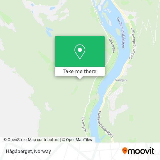 Hågåberget map