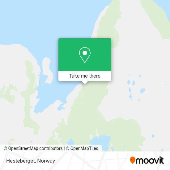 Hesteberget map