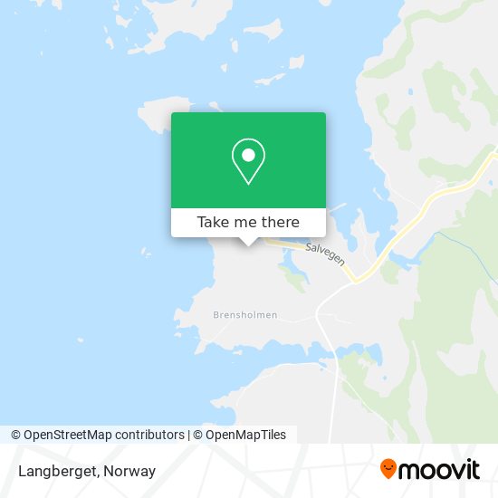 Langberget map