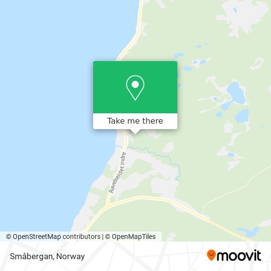 Småbergan map