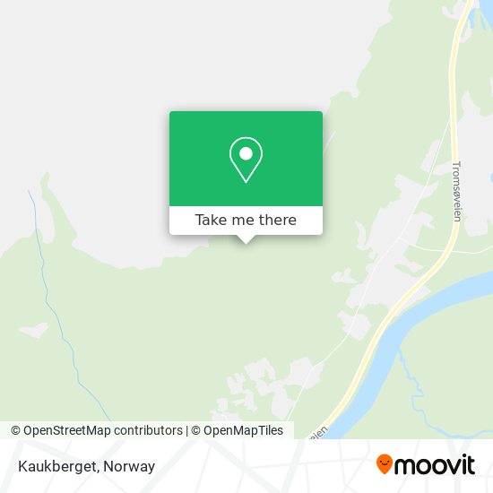 Kaukberget map