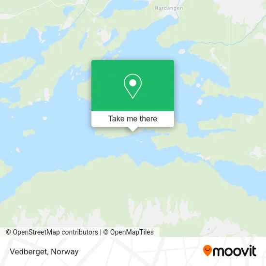 Vedberget map