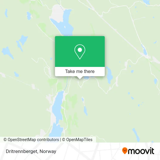 Dritrennberget map