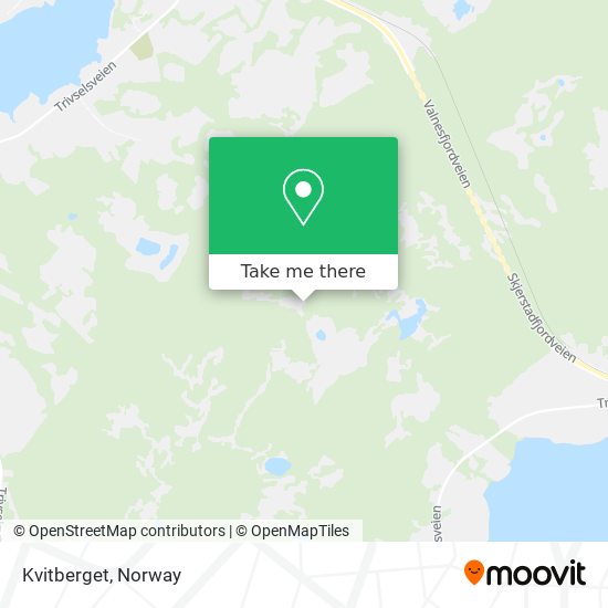 Kvitberget map