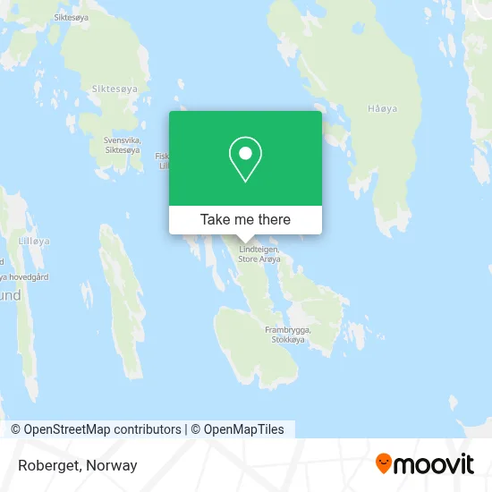 Roberget map