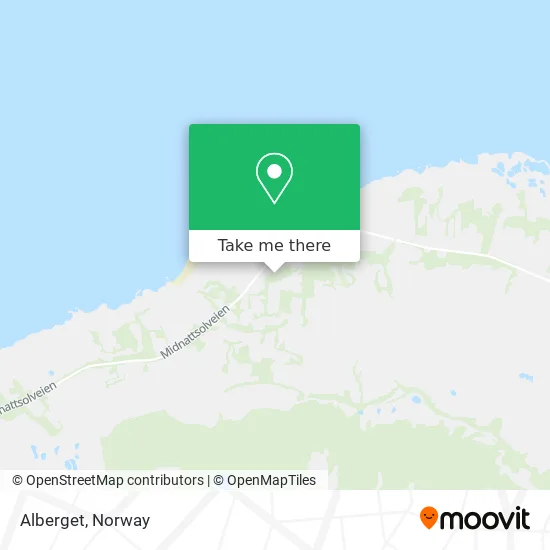 Alberget map