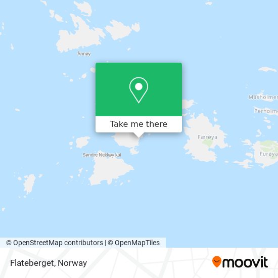 Flateberget map